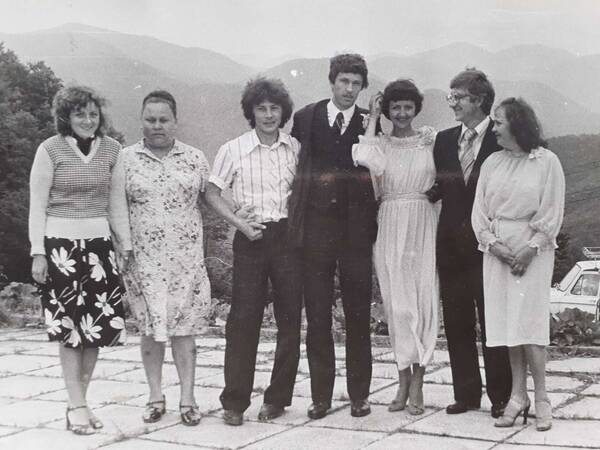 Свадьба, 1982, Гизатулин, Люба Ситкина (Отарова)