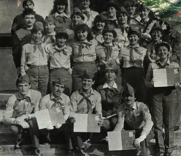 ШПВ ТОвариш 1984 год, комиссар Татьяна Хацкевич