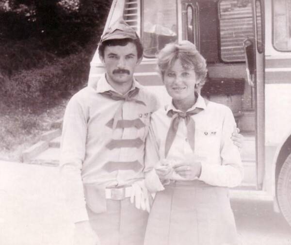 Сергей Сазонов и Елена Апарина