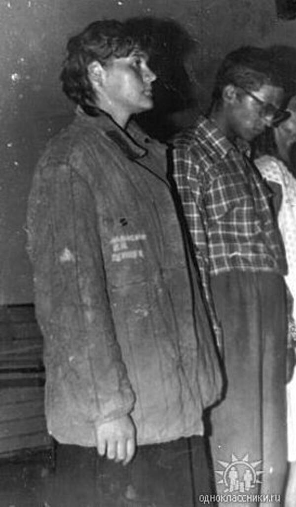 Людмила Вольская и Сергей Гришин   1987