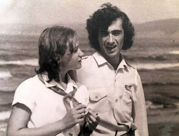 Татьяна Буренкова и Рафик Ходжаян, июль 1976 г.