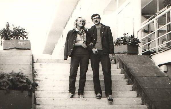 Антонина Ковалёва (Леонова) и  Сергей Коротченко.