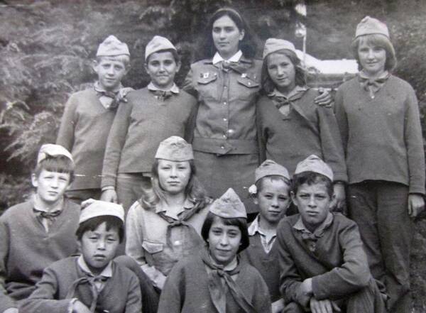Вожатая Сафия Ахмярова