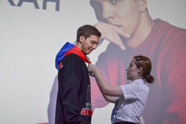 встреча с олимпийским чемпионом по фигурному катанию – Соловьёвым Дмитрием Владимировичем..