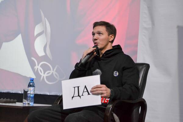 встреча с олимпийским чемпионом по фигурному катанию – Соловьёвым Дмитрием Владимировичем....