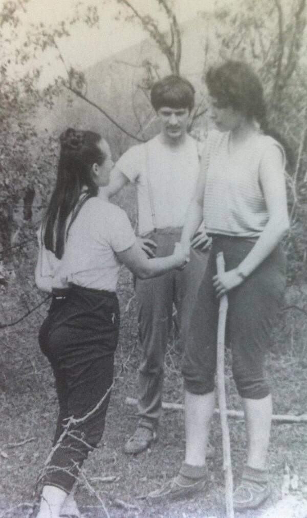 1976 год Татьяна Маркова, Фёдор Фаломкин, Елена Полетаева