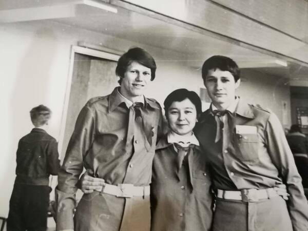 Алексей Тимошинов  и Кема Каляева  Константин Каверин