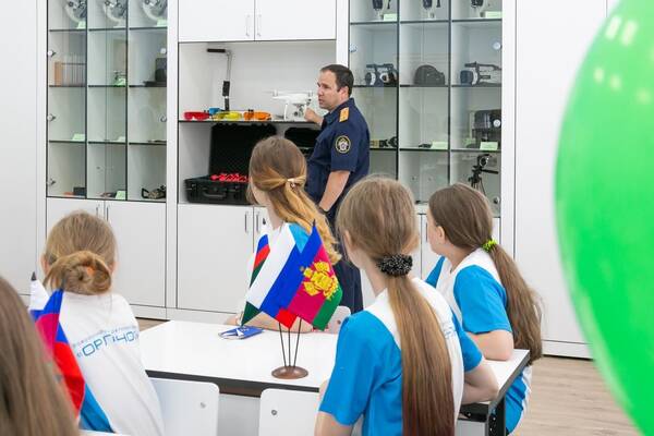 открылся криминалистический класс.