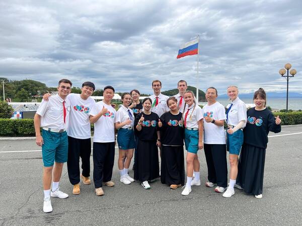 Фестивале вожатских команд, который проходит во Всероссийском детском центре «Океан».тпкпьб рм
