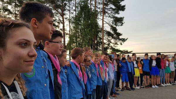 На XIV Международном молодежном форуме «Дружба без границ», Республике Беларусь, июнь 2018 г....