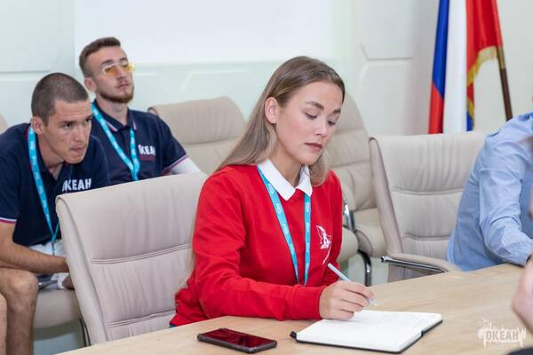 Фестивале вожатских команд, который проходит во Всероссийском детском центре «Океан».тпкп