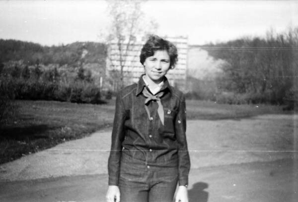 Антипина (Торцева)  Ирина.  1980 – 1981 гг.  Стремительная.   Вожатая. Ярославль.