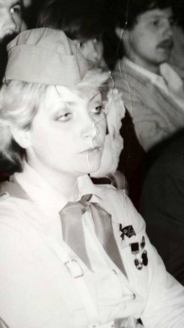 Семёнова (Евсина) Анна. 1982 – 1985 гг.  Звёздная. Жемчужина. Вожатая. Динская. Краснодарский.