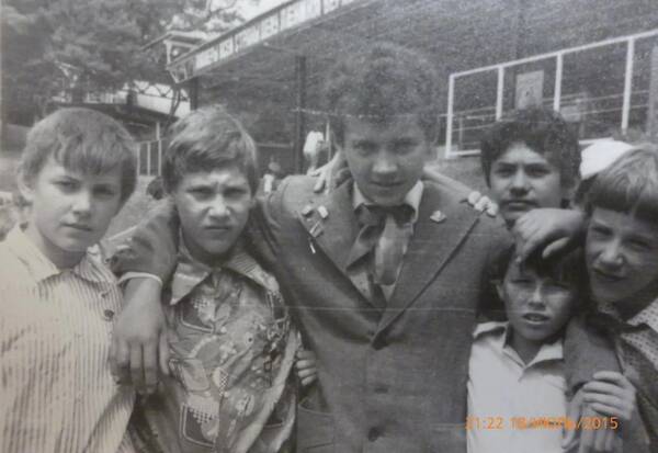 1979 год, 2 я смена, дружина Комсомольская.......