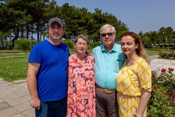 Александр, Ирина, Сергей, Наталья Панченко