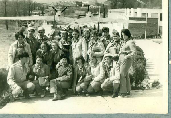 ШПВ  1972год. Наш  вожатский отряд    Камертон