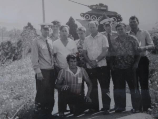 Автобаза. Поездка в Крымск. Сопка Героев. 1977 г.