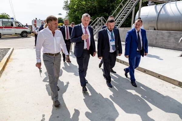 проведение  торжественной церемонии  подключения  газа