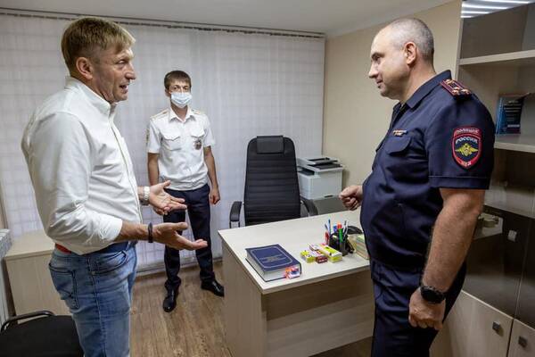 в «Орленке» открыли  пункт  полиции
