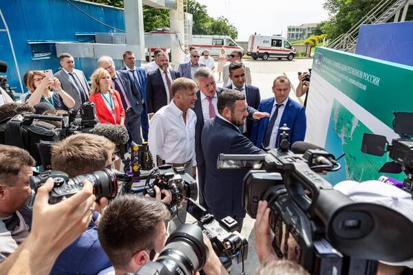 проведение торжественной церемонии  подключения газа