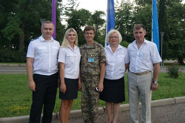 Закрытие тематической смены юных правозащитников лагерь Дозорный 18.06.2013...........