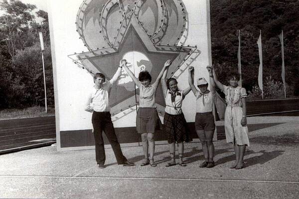 Мы на 25 летии Орлёнка .   .