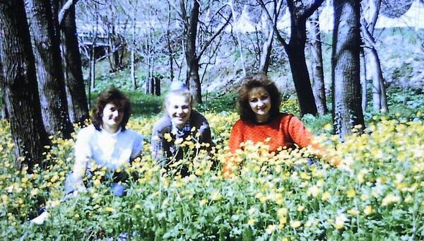 Вера Калинина,  Елена Саламатина и Лиля Гегуева.