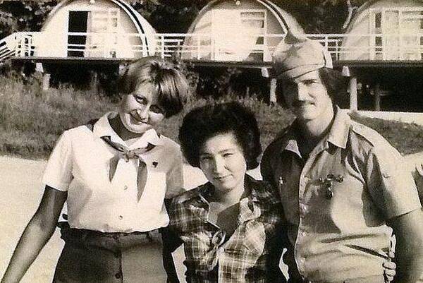 Киселёва (Мотыль) Татьяна, Неля Абдульманова,  Минервин Игорь. 1978 г