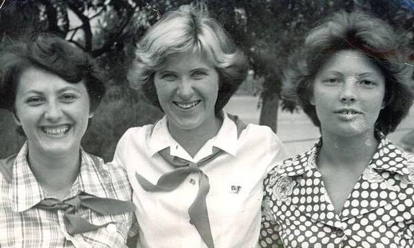 Любовь Ельчищева (Матвеева),  Валентина Емец, Валентина Щеглова