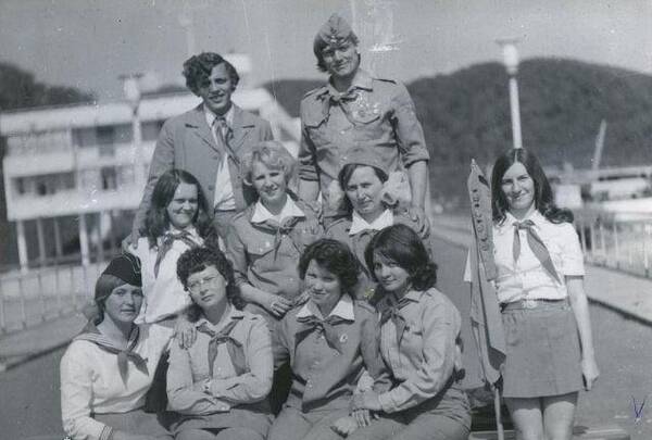 Штормовики 1976г. Володя Рысьев методист