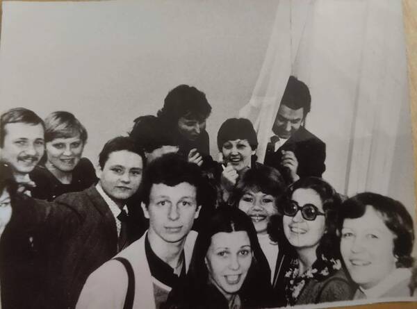 Стремительная,  Юность1981  Новый год 1981 1982. Москва.