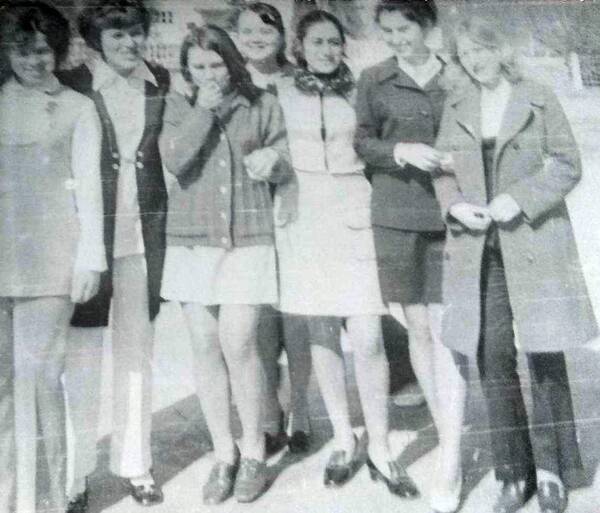 Люба......,Валя Верепья,Люба Филиппова,Люда Логинова,Света Джанаева и Люда Хорева