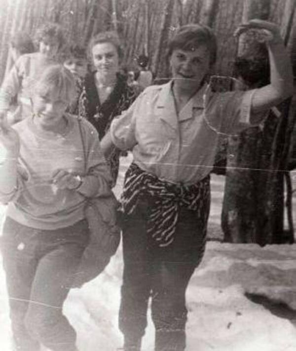 Восхождение на гору Семашко,Кавказ, 1989